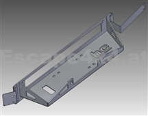 Seilwindenanbauplatte fahrzeugspezifisch - Land Rover Defender, ohne Klimaanlage!